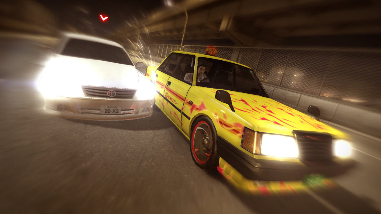 Yakuza 5 montre ses courses de taxi