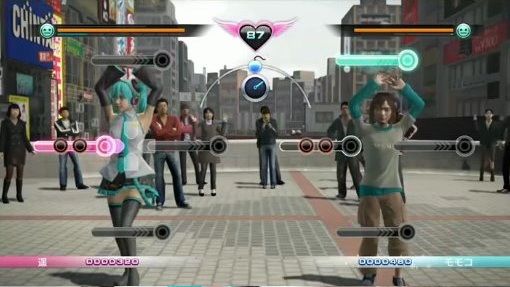 Un peu de Hatsune Miku dans Yakuza 5