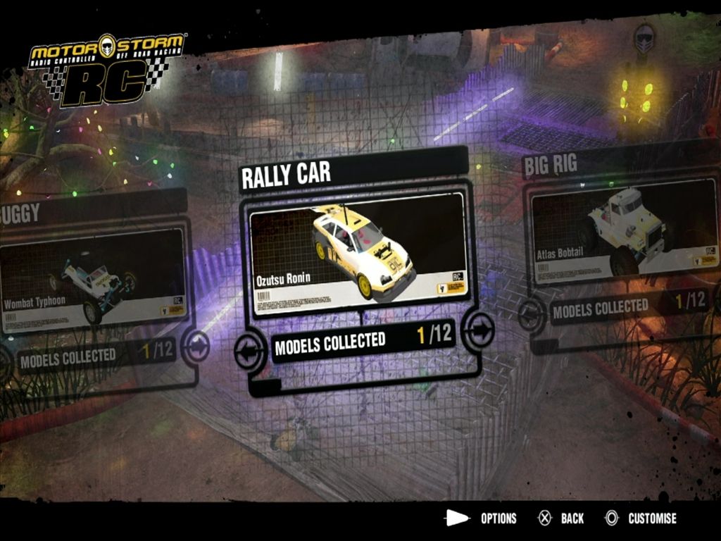 Screens MotorStorm RC