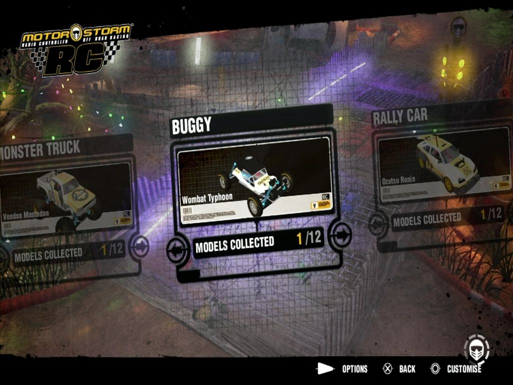 Screens MotorStorm RC
