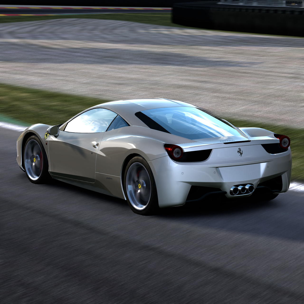 Screens Test Drive Ferrari