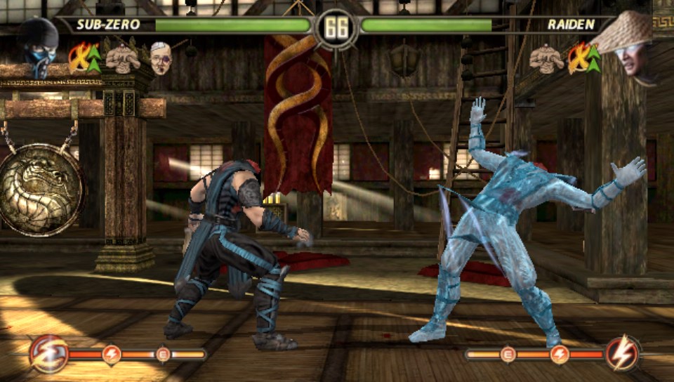 Screens Mortal Kombat Vita