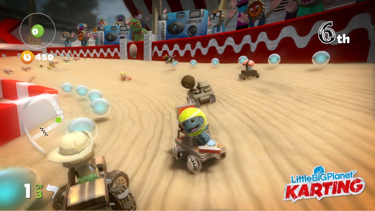 E3 2012 : vidéo LittleBigPlanet Karting