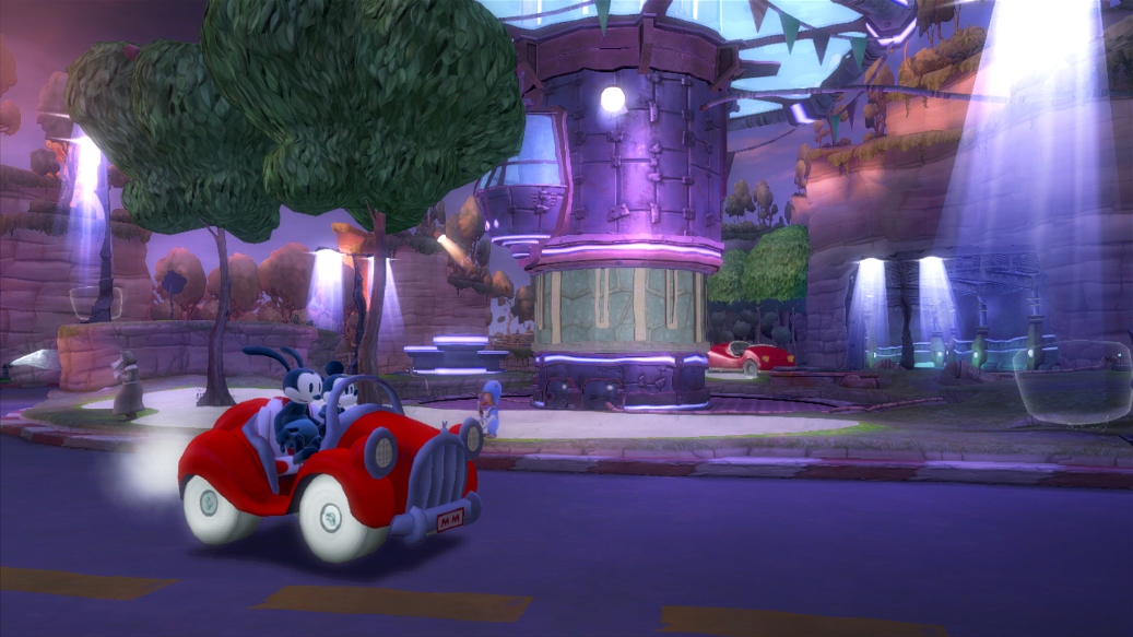 Epic Mickey 2 : le niveau Autotopia en images