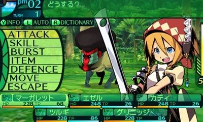 Screens Etrian Odyssey IV