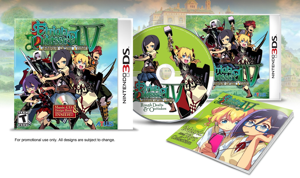 USA : date et édition limitée pour Etrian Odyssey IV