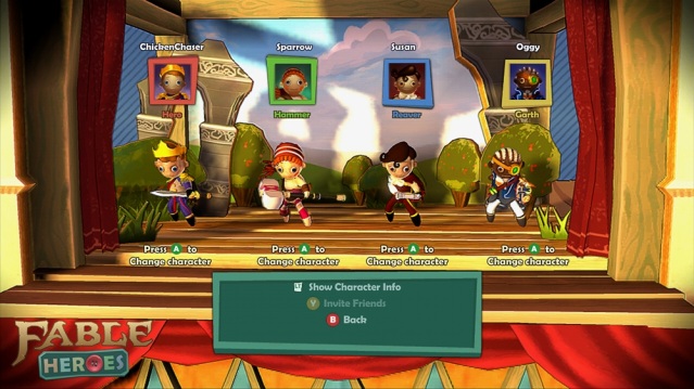 Screens Fable Heroes !