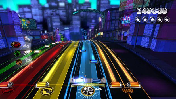 Vidéo Rock Band Blitz (carnet)