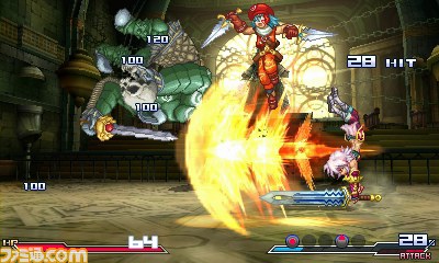 Screens Project X Zone !