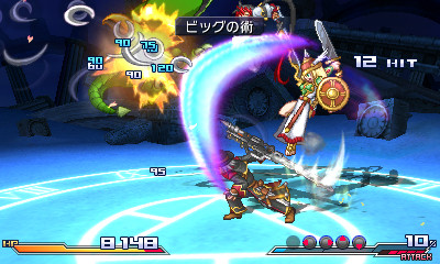 Screens Project X Zone
