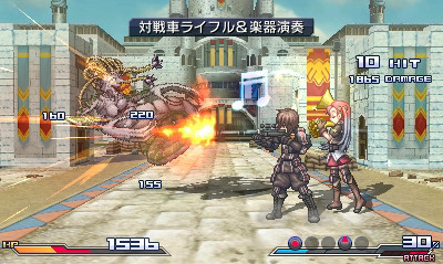 Screens Project X Zone