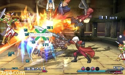 Screens Project X Zone