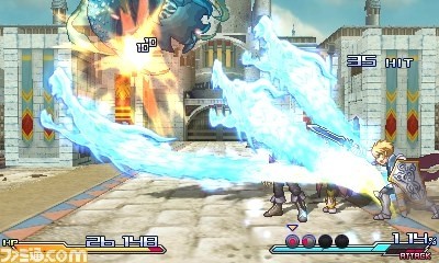 Screens Project X Zone
