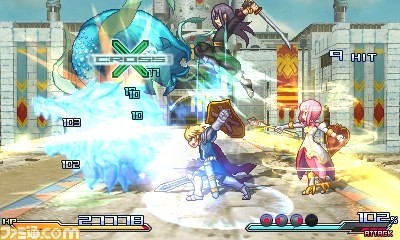 Screens Project X Zone