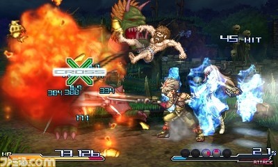 Screens Project X Zone