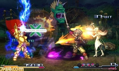 Screens Project X Zone
