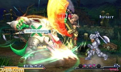 Screens Project X Zone