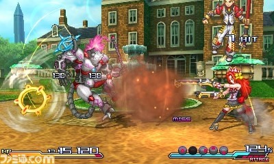 Screens Project X Zone