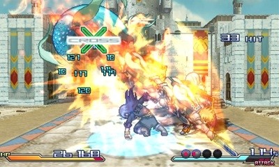 Screens Project X Zone