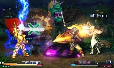 Project X Zone fait sa pub