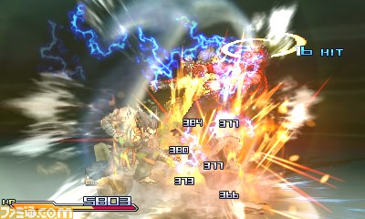 Screens Project X Zone