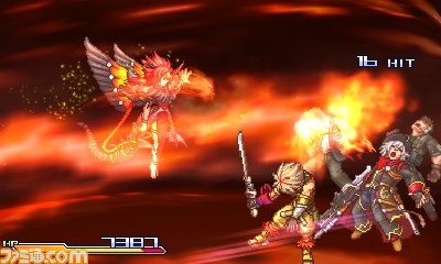 Screens Project X Zone