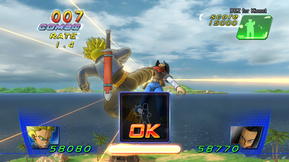 Dragon Ball Z Kinect : premières images