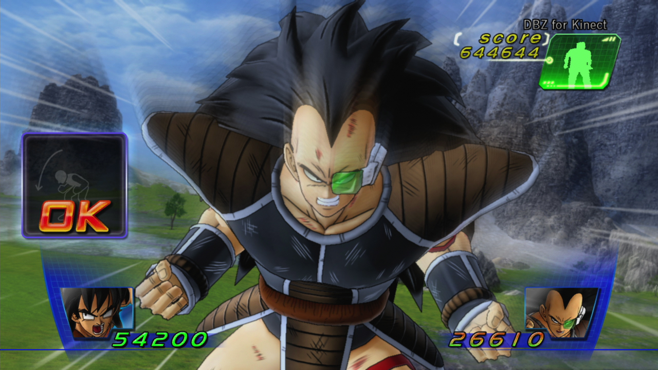 Screens DBZ Kinect