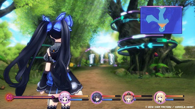 Screens Hyperdimension Neptunia V