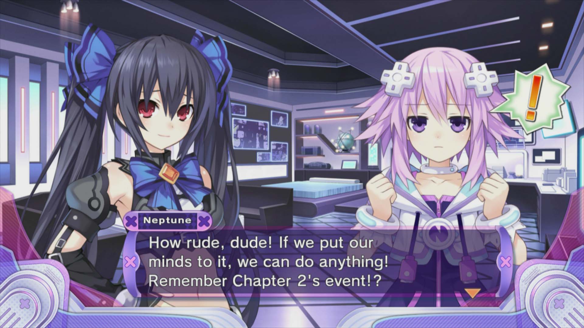 Screens-Video Hyperdimension Neptunia V