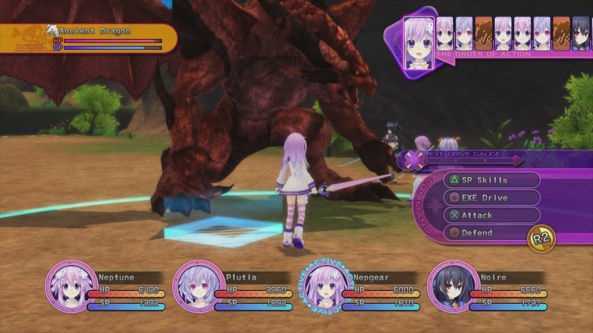 Screens-Video Hyperdimension Neptunia V