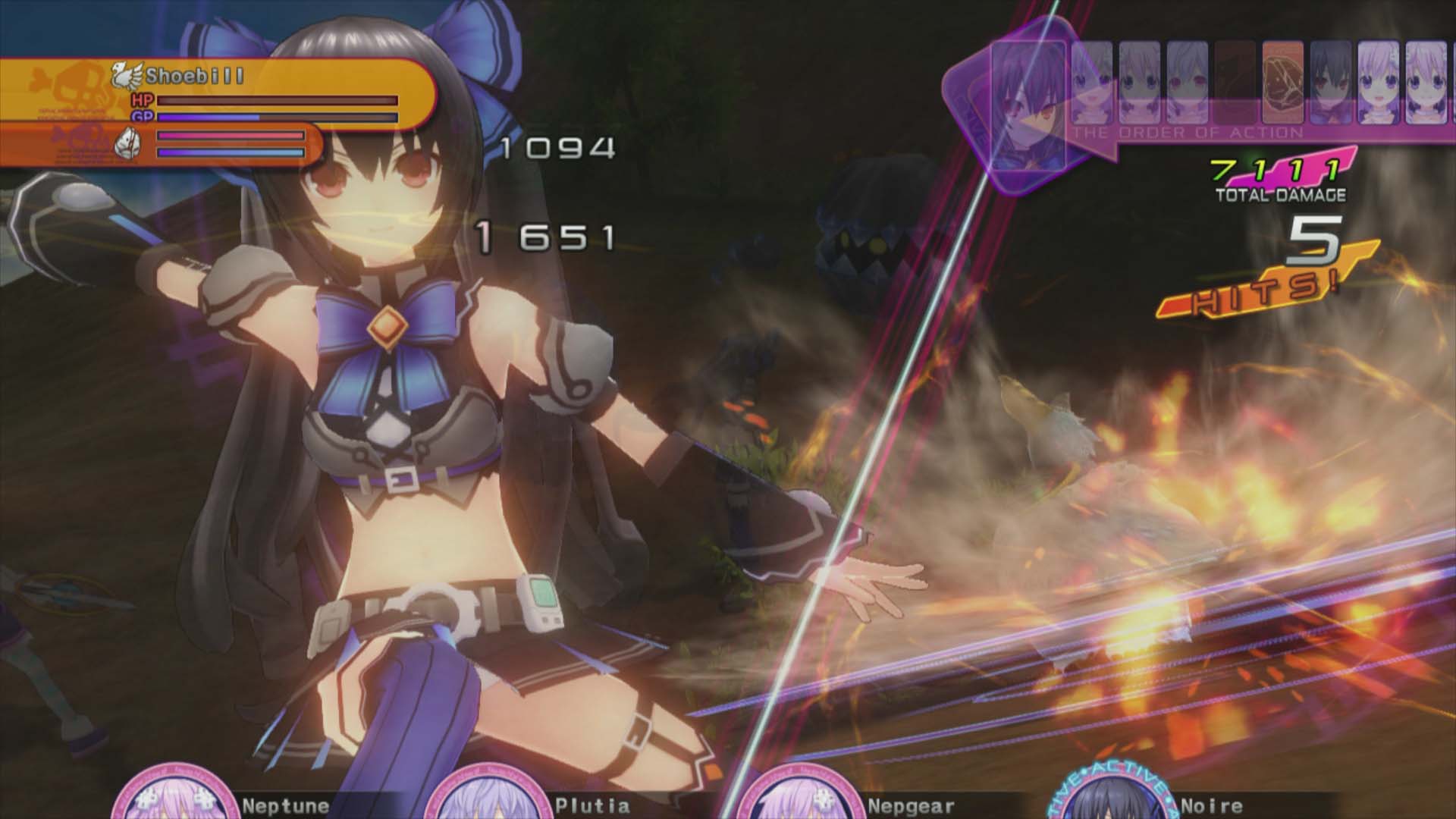 Screens-Video Hyperdimension Neptunia V