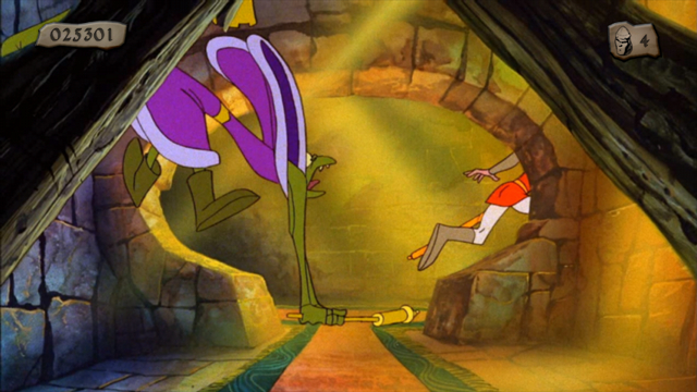 Screens Dragon's Lair Kinect