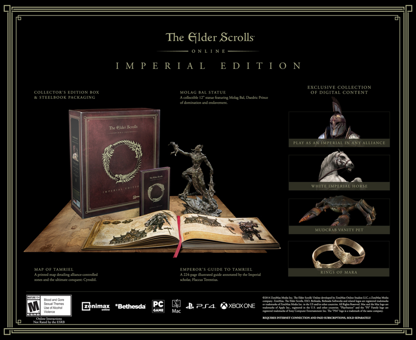 The Elder Scrolls Online : Unboxing Edition Impériale