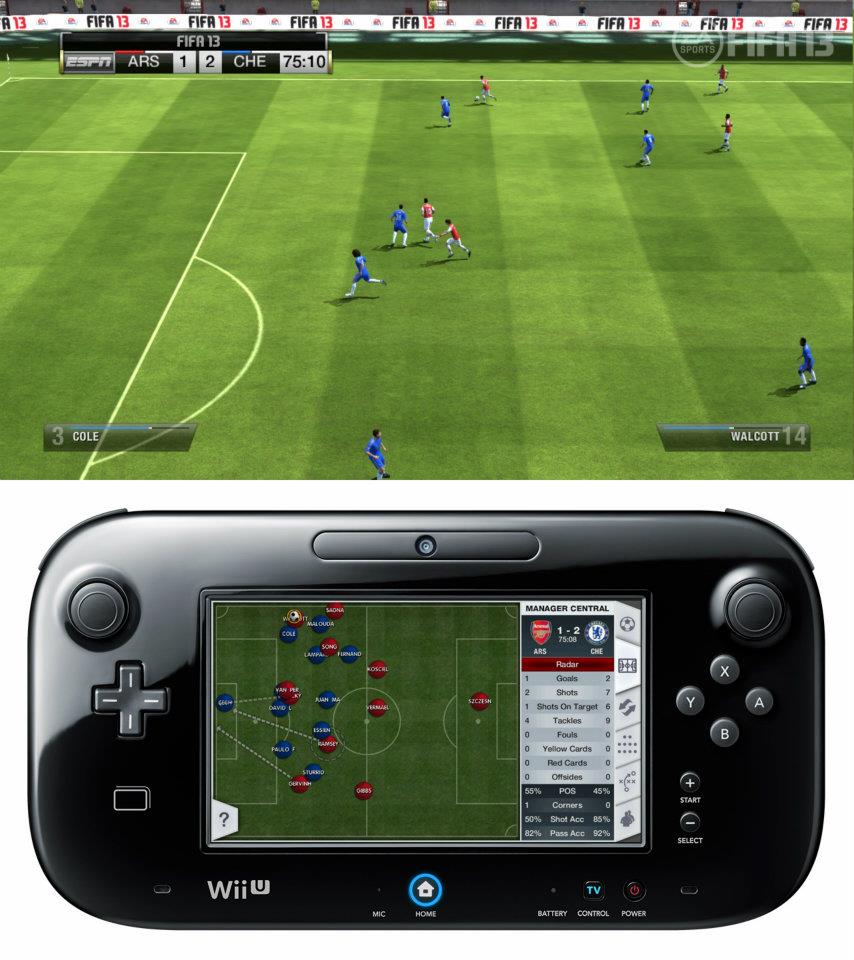 FIFA 13 : premières images Wii U !