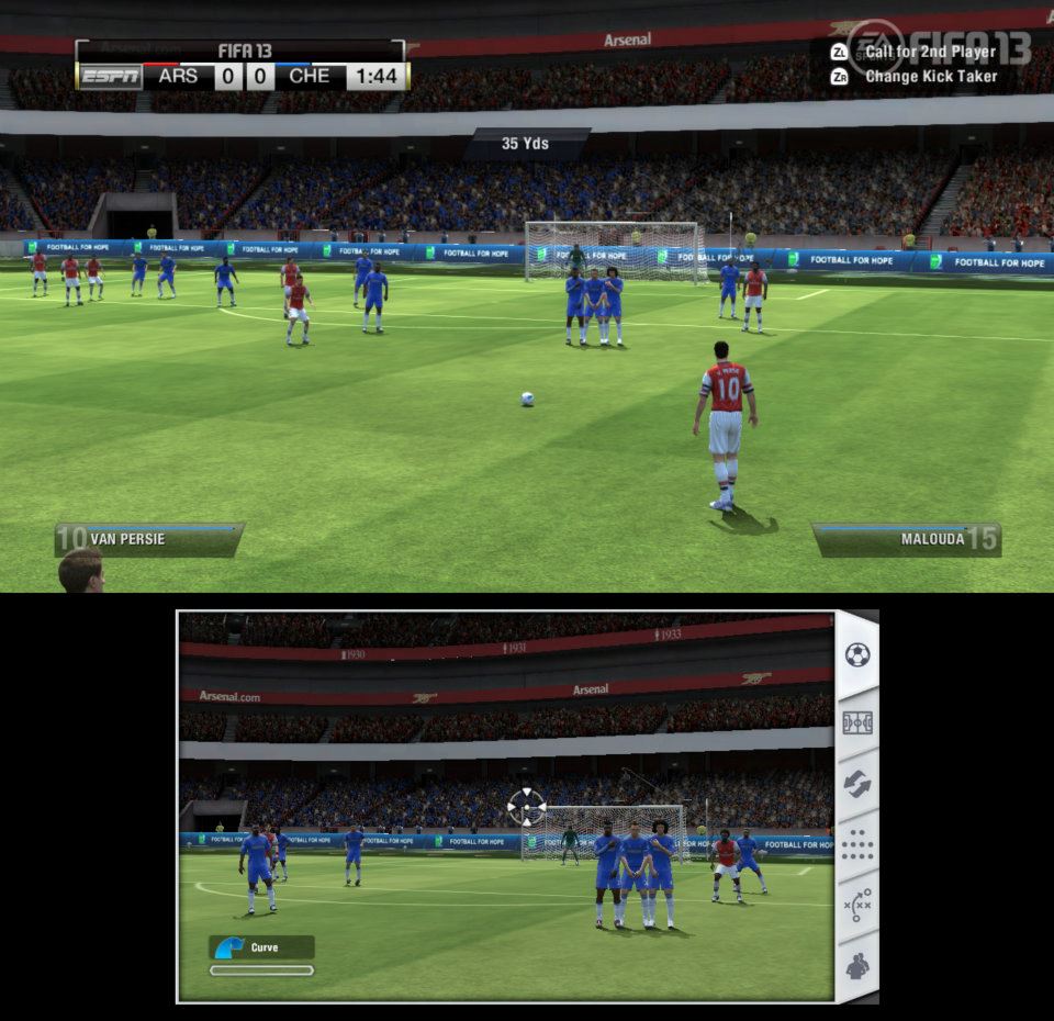 FIFA 13 : premières images Wii U !
