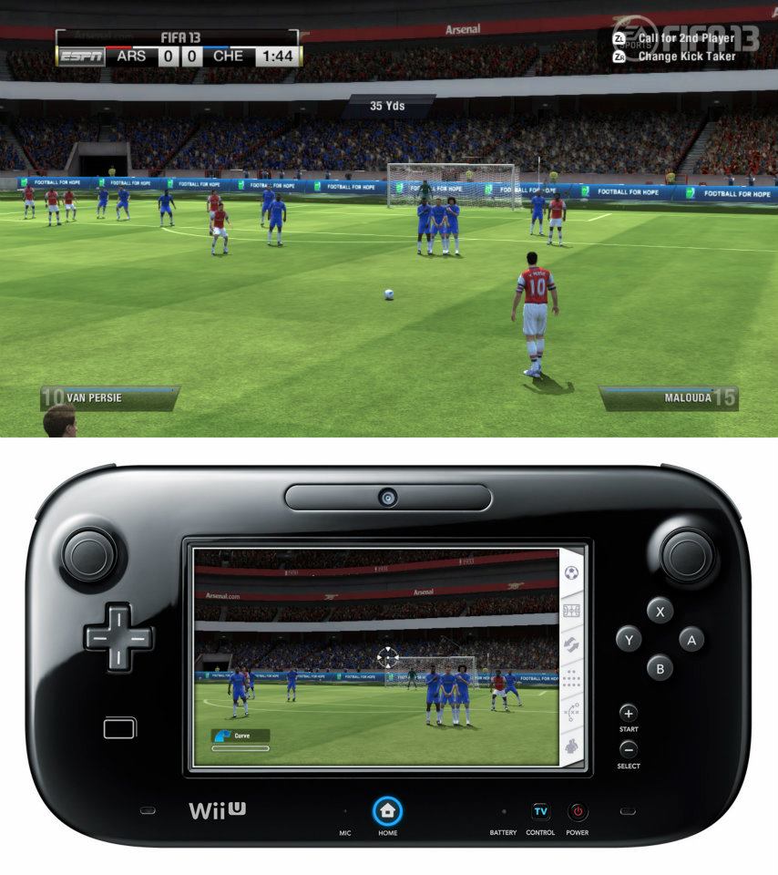 Screens FIFA 13 Wii U