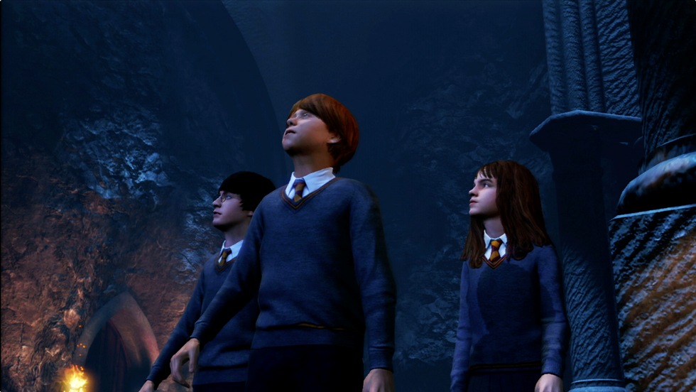 Screens Harry Potter for Kinect