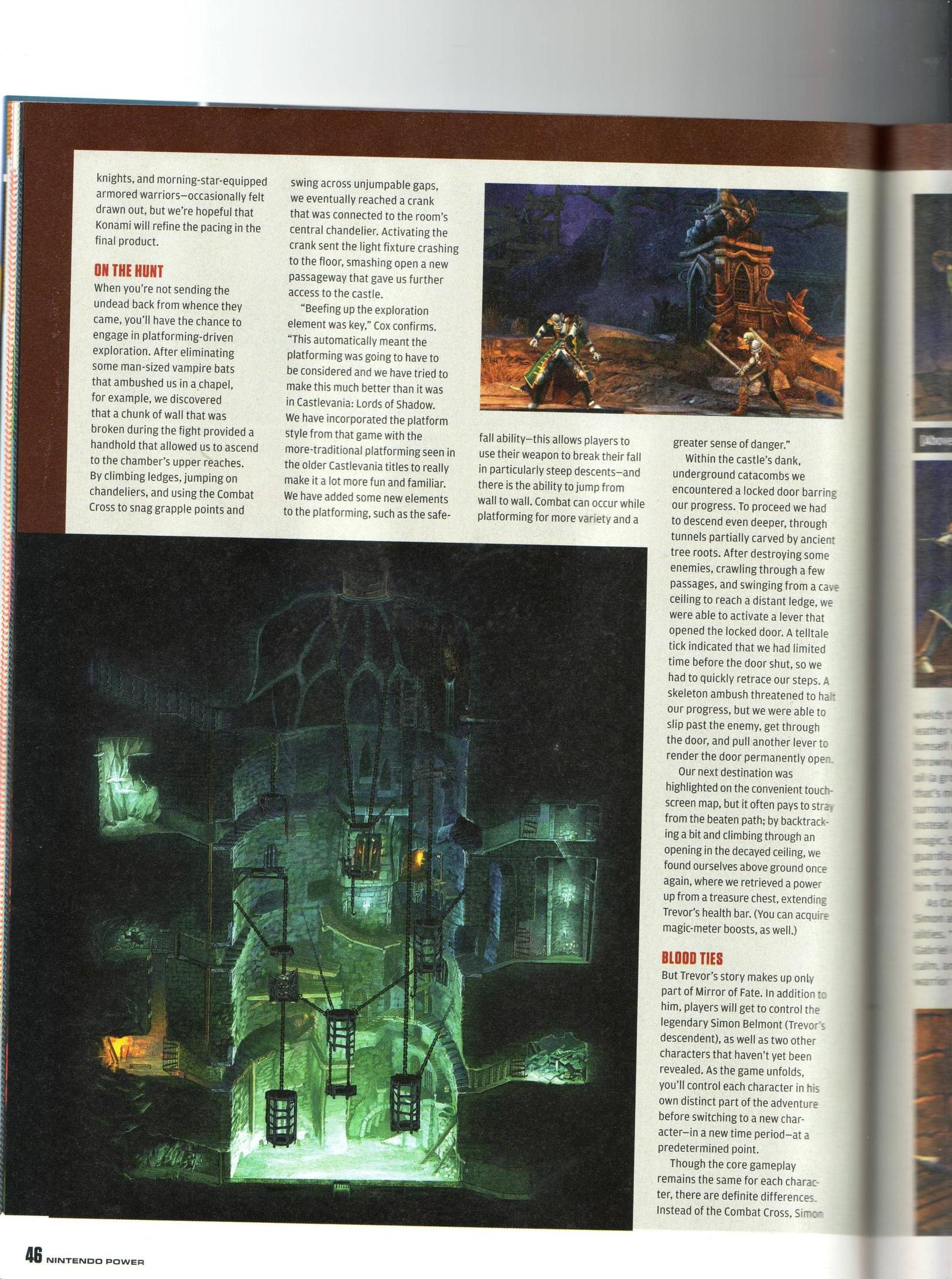 Scans Castlevania : Mirror of Fate