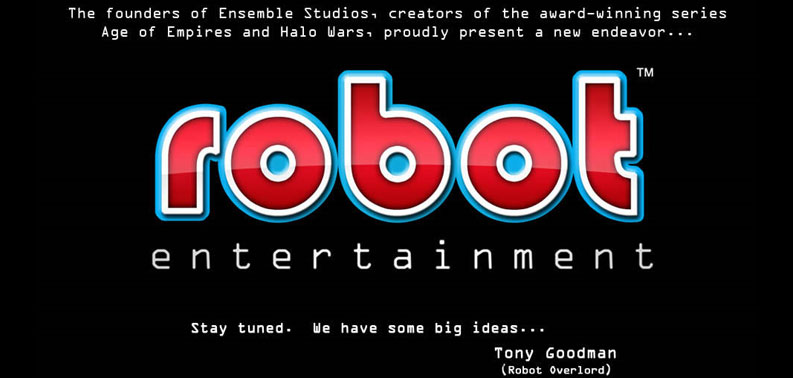 Robot Entertainment a new studio