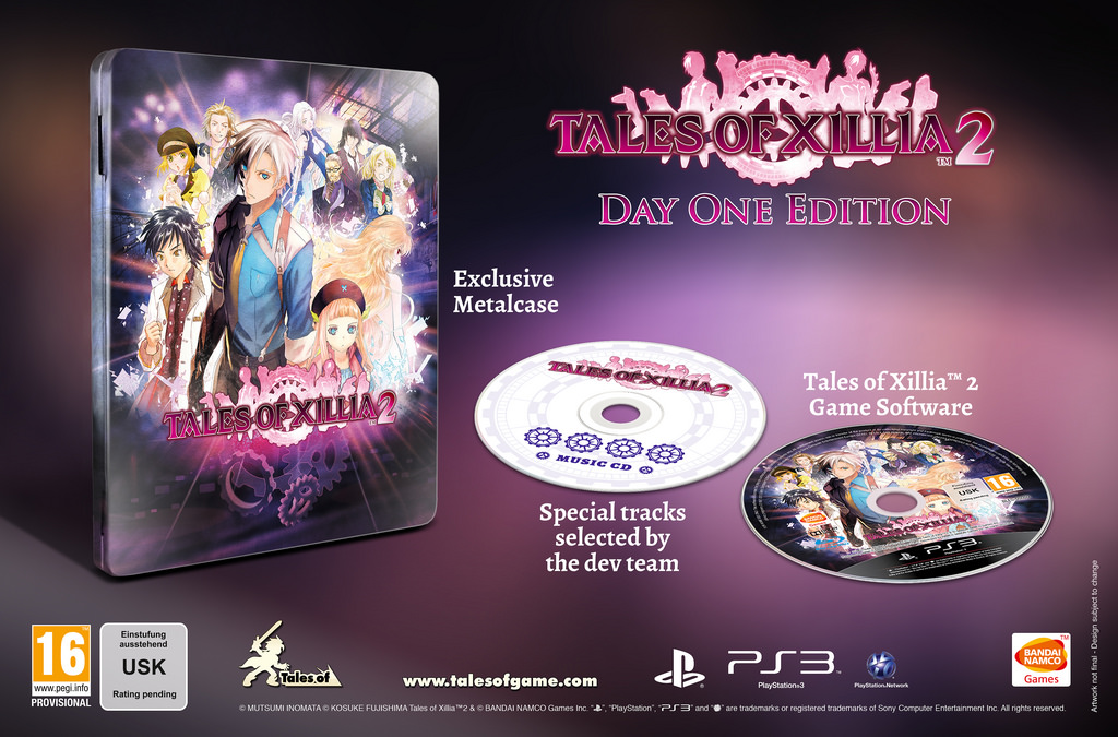 Tales of Xillia 2 montre son édition Day One