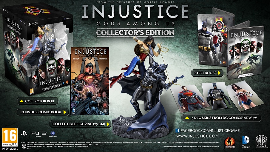 Injustice : les dates, les collectors !