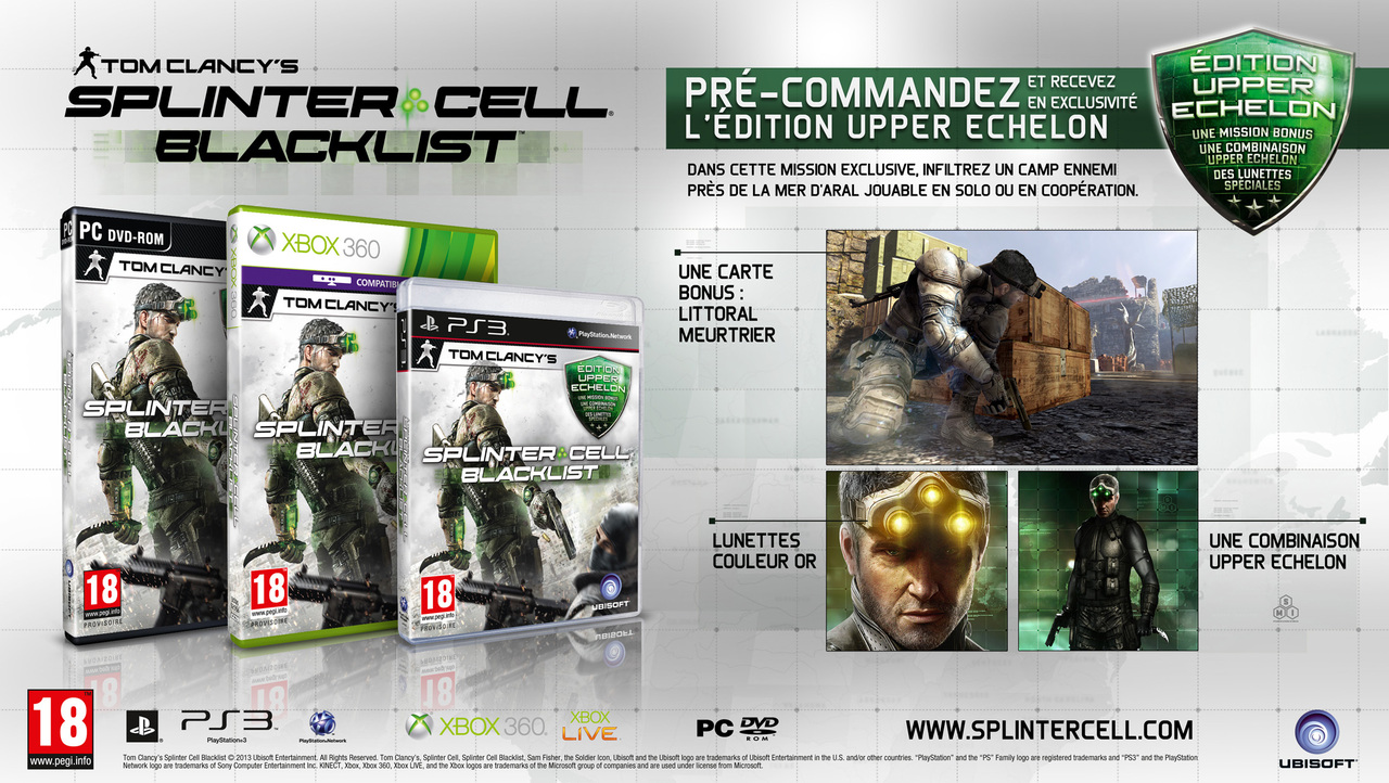 Splinter Cell Blacklist : entre action et infiltration