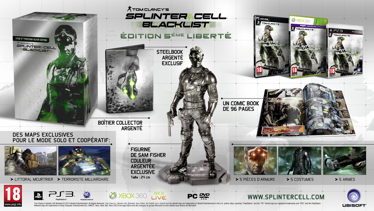 Splinter Cell Blacklist : entre action et infiltration