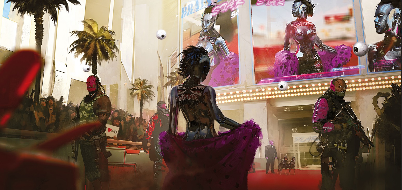 Cyberpunk 2077 : une grosse poignée de visuels