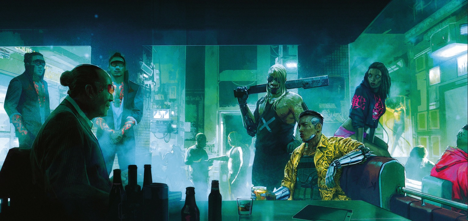 Cyberpunk 2077 : une grosse poignée de visuels
