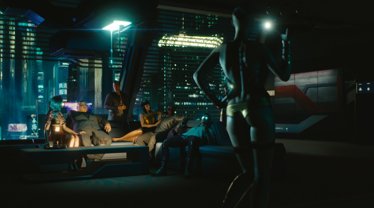 Cyberpunk 2077 : une grosse poignée de visuels