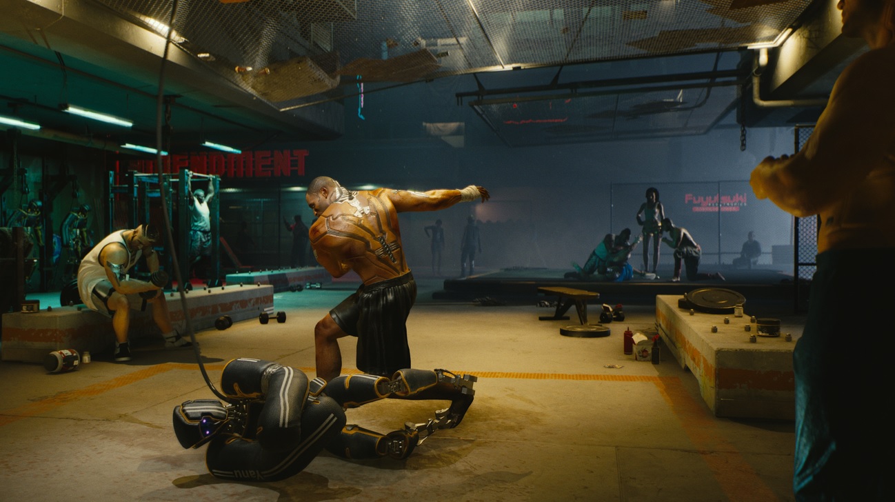 Cyberpunk 2077 : une grosse poignée de visuels
