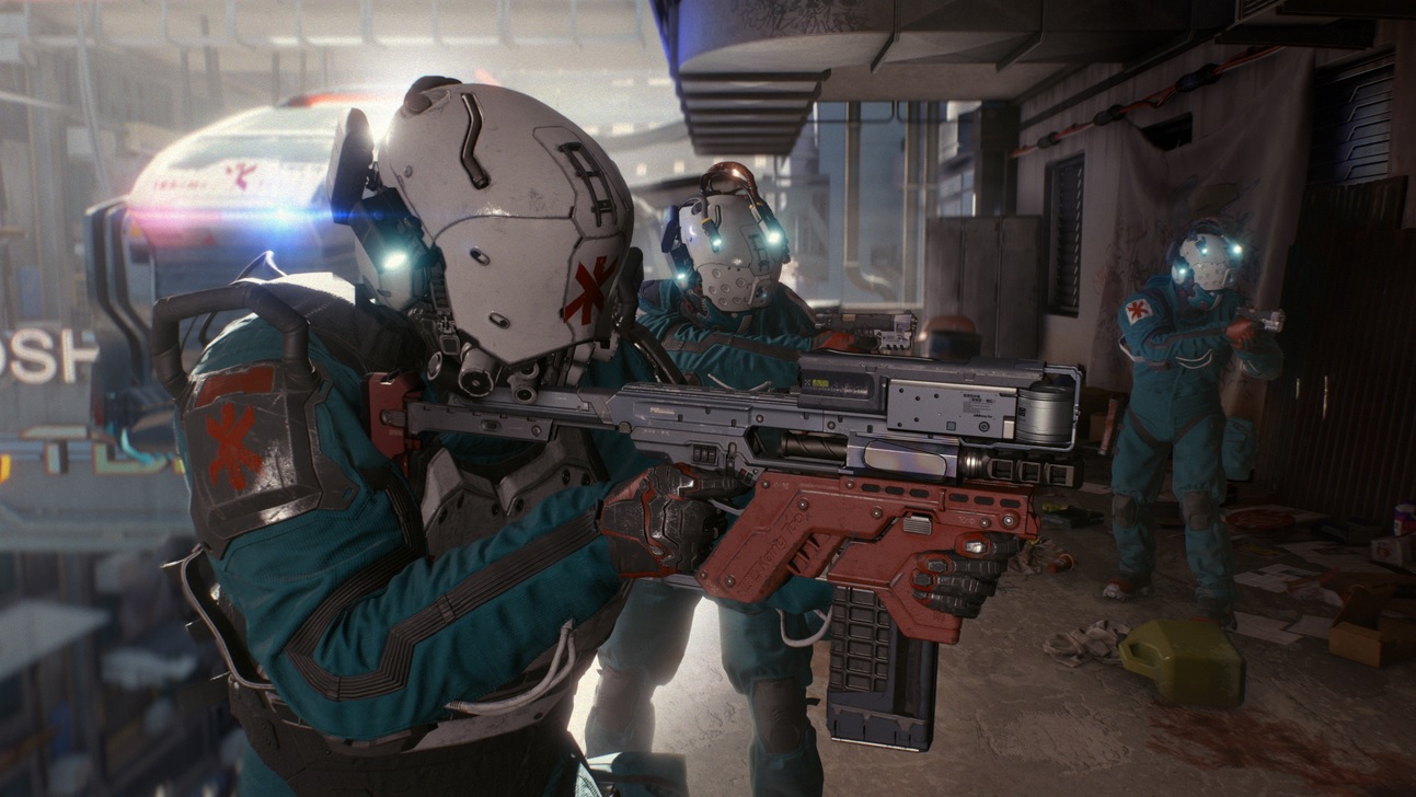 Cyberpunk 2077 : une grosse poignée de visuels