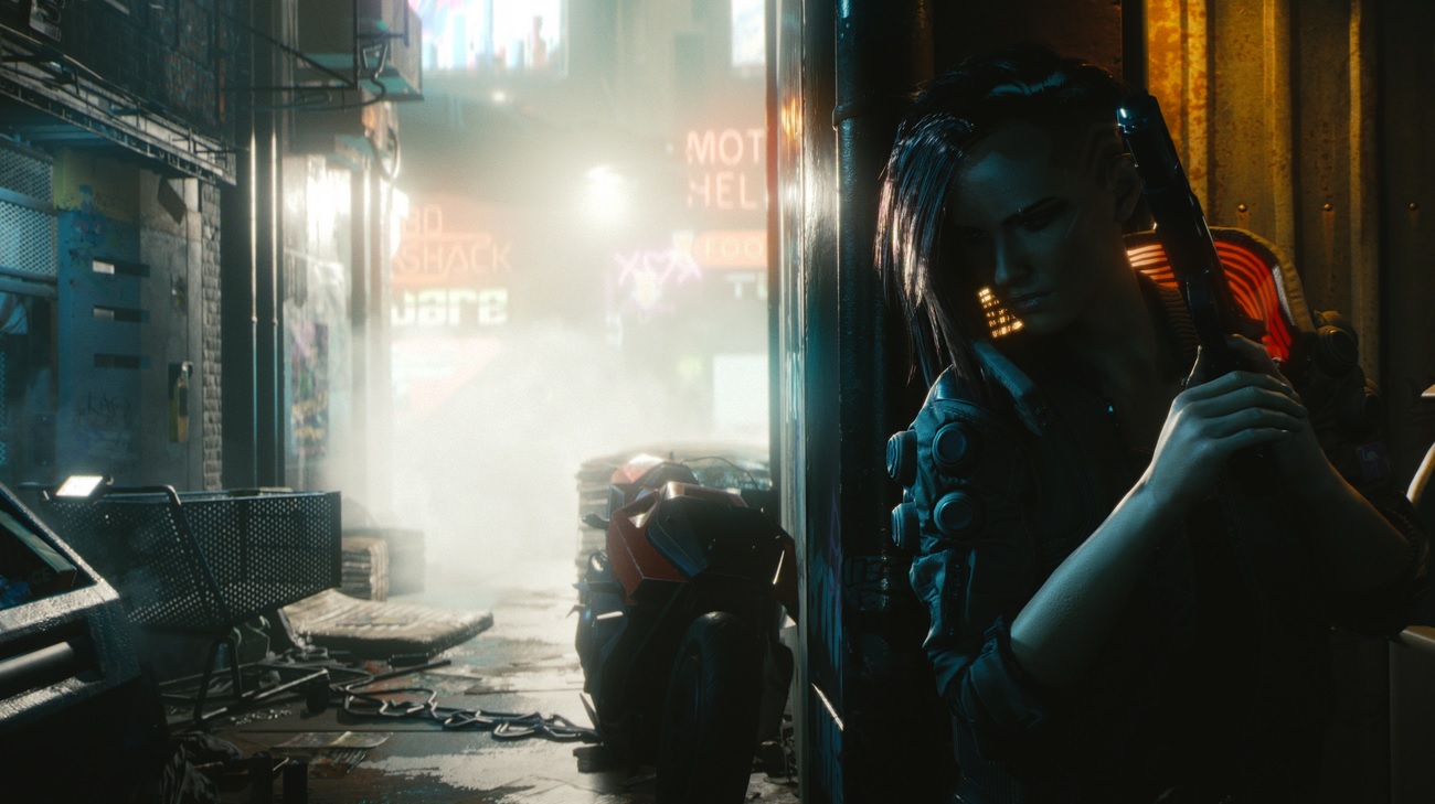 Cyberpunk 2077 : une grosse poignée de visuels